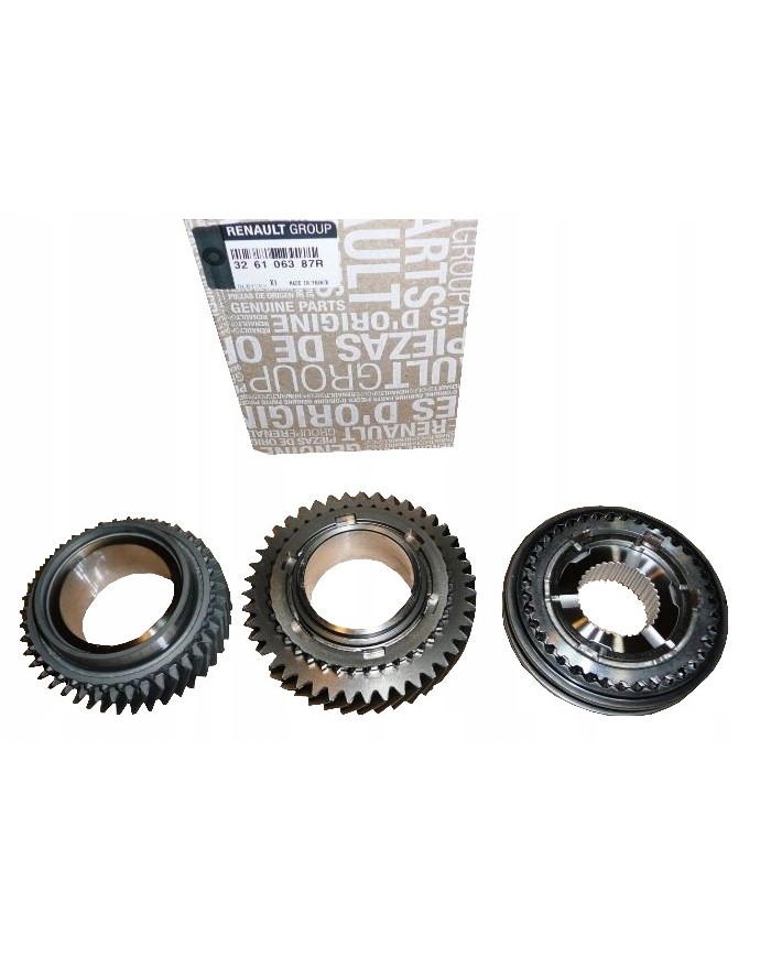 Koła zębate 3/4 bieg 40/43 przesuwka 3/4 biegu skrzyni PK PF6 326106387R