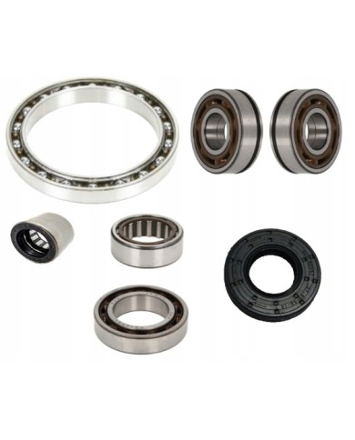 Łożyska zestaw naprawczy skrzynia JH3 Renault / na dużych łożyskach dyfra