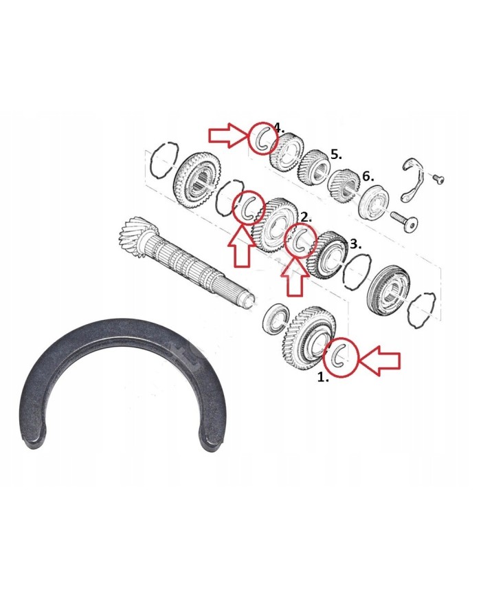 9620395580 PIERŚCIEŃ DUCATO BOXER JUMPER 2.2, 2.3