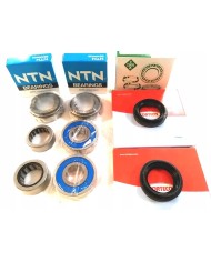 Łożyska komplet skrzynia F17 Opel +dyfer+simmery