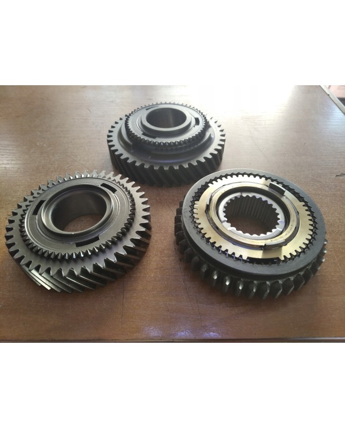Fiat OE OR 10890772861 pełny zestaw 1/2 bieg synch/piasta/przesuwka + koła