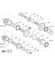 KOŁO 2 BIEG DUCATO BOXER JUMPER 3.0 M40 55275819 12445