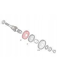 Koło zębate 5 biegu Ducato Jumper Boxer 55210468 12908