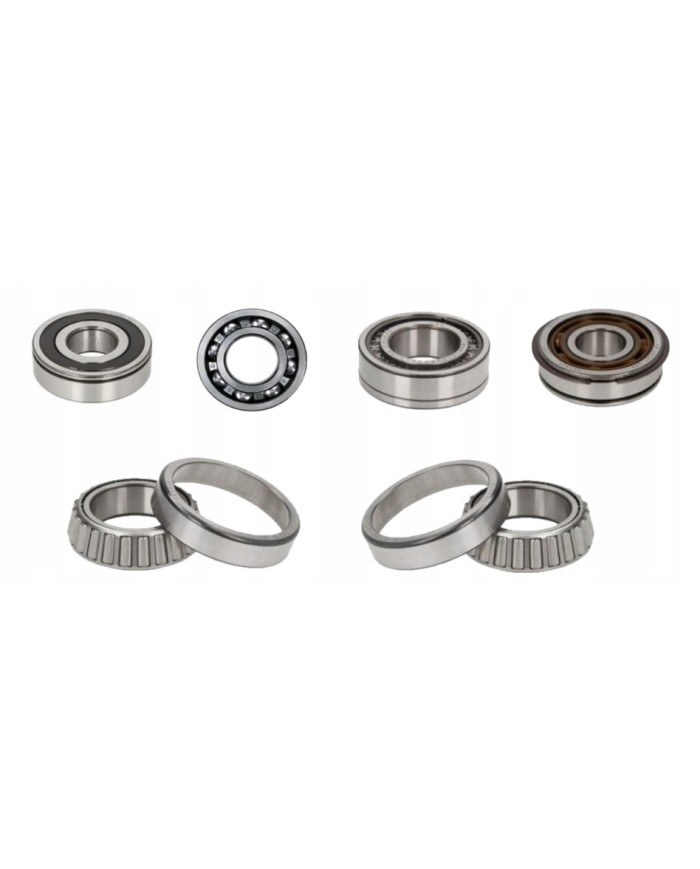 Łożyska komplet skrzynia MA Citroen Peugeot Mini