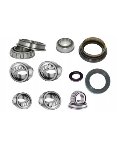 Łożyska komplet skrzynia biegów Audi Seat Skoda VW 0A4-02A MQ250 JCX GQQ