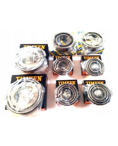 Łożyska kpl.Skrzynia Alfa Fiat Opel M32 Timken