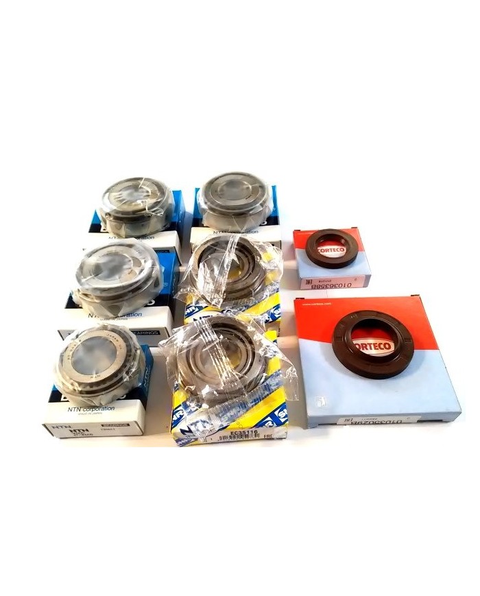 Łożyska kpl skrzynia PK6 PK5 Master Traffic Laguna