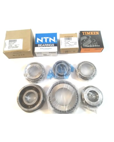 Łożyska komplet skrzynia biegów VW T5 2,0 2,5 TDI