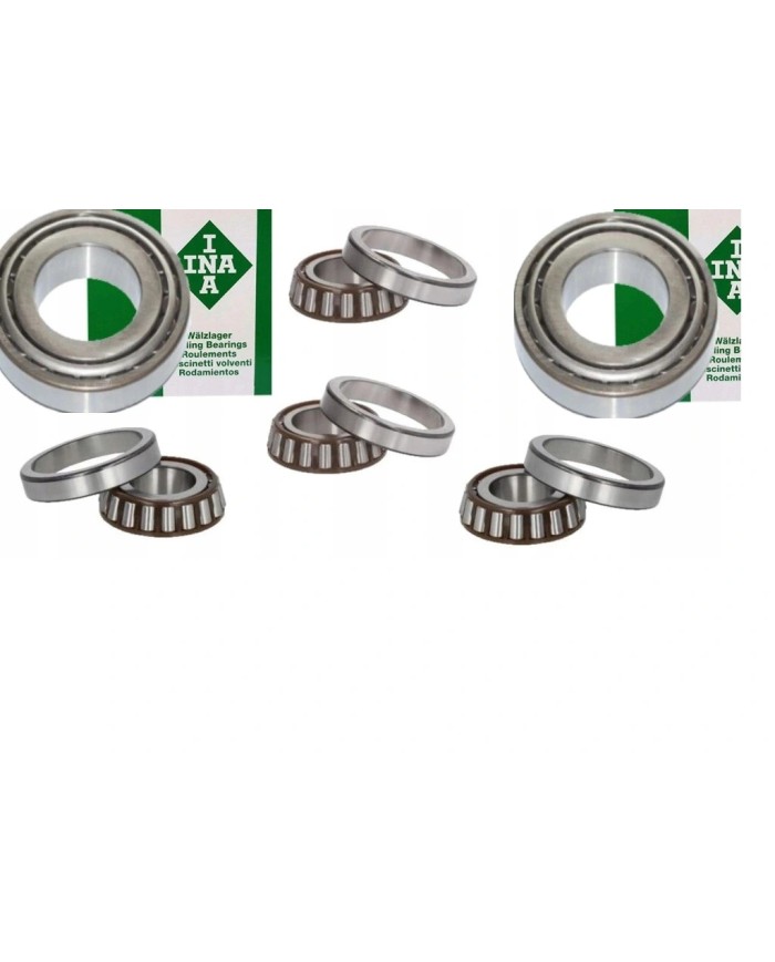Łożyska kpl Skrzynia Alfa Fiat Opel M20 M32 INA